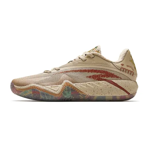 Anta KAI 3 Irving III God of War Professional combat shock-absorbing rebound wear-resistant low-top nitrogen technology nitrogen-carbon integrated basketball shoes men's khaki