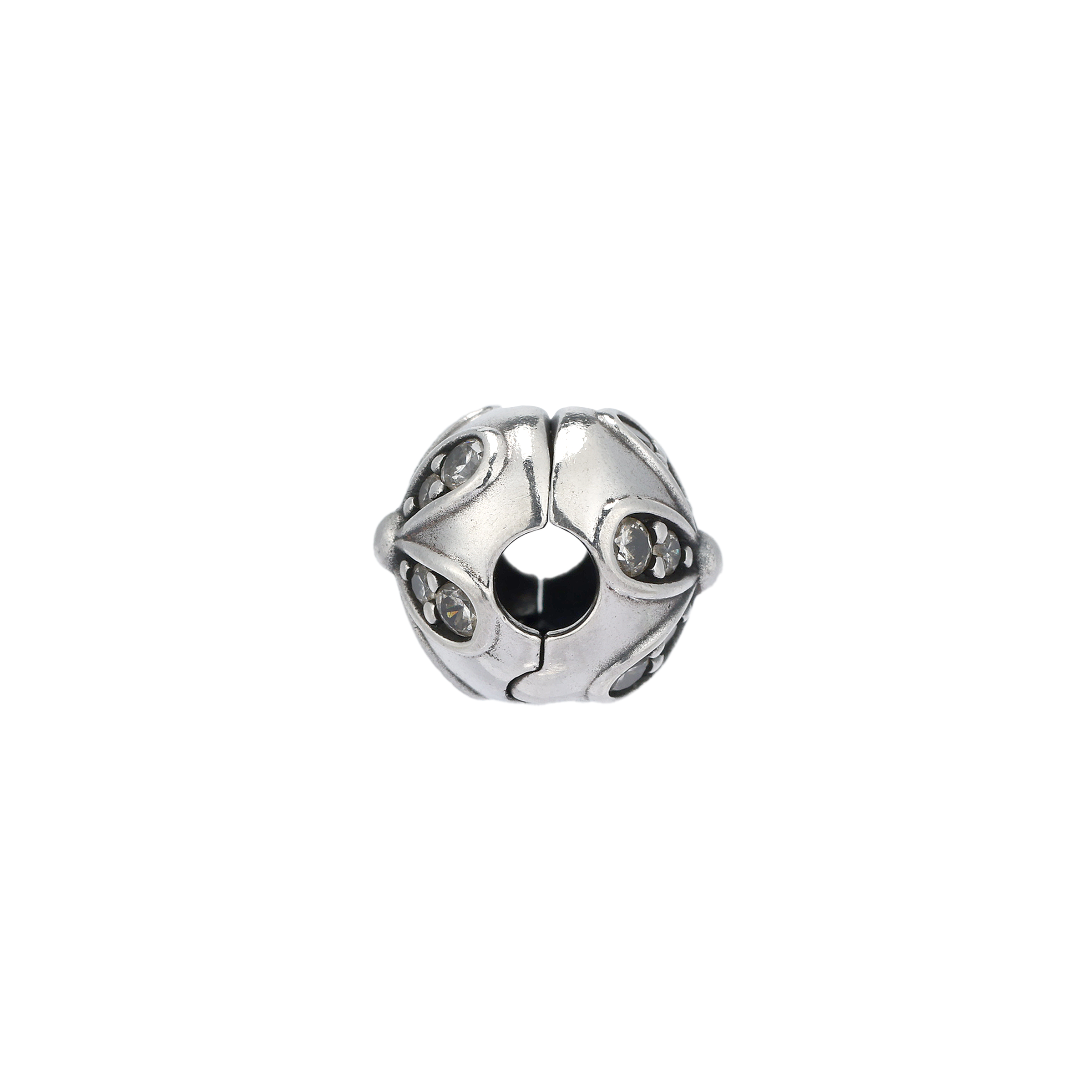 Шарм-подвеска Pandora Daisy Charm (серебряный) — фото 3