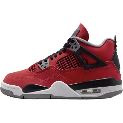 Jordan Air Jordan 4 Low top Basketball Shoes Red Unisex