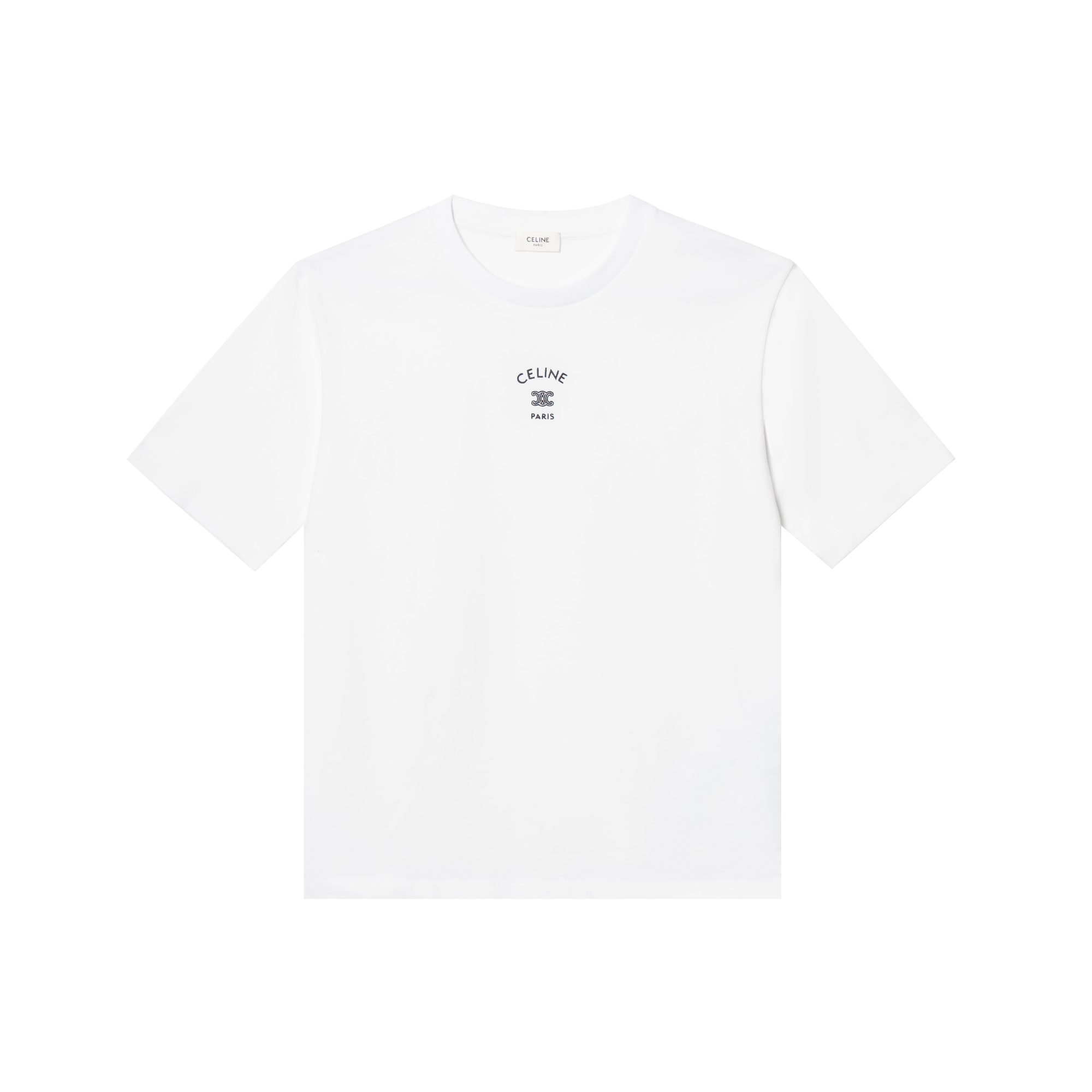 Женская футболка CELINE CELINE Logo SS26T (белая)