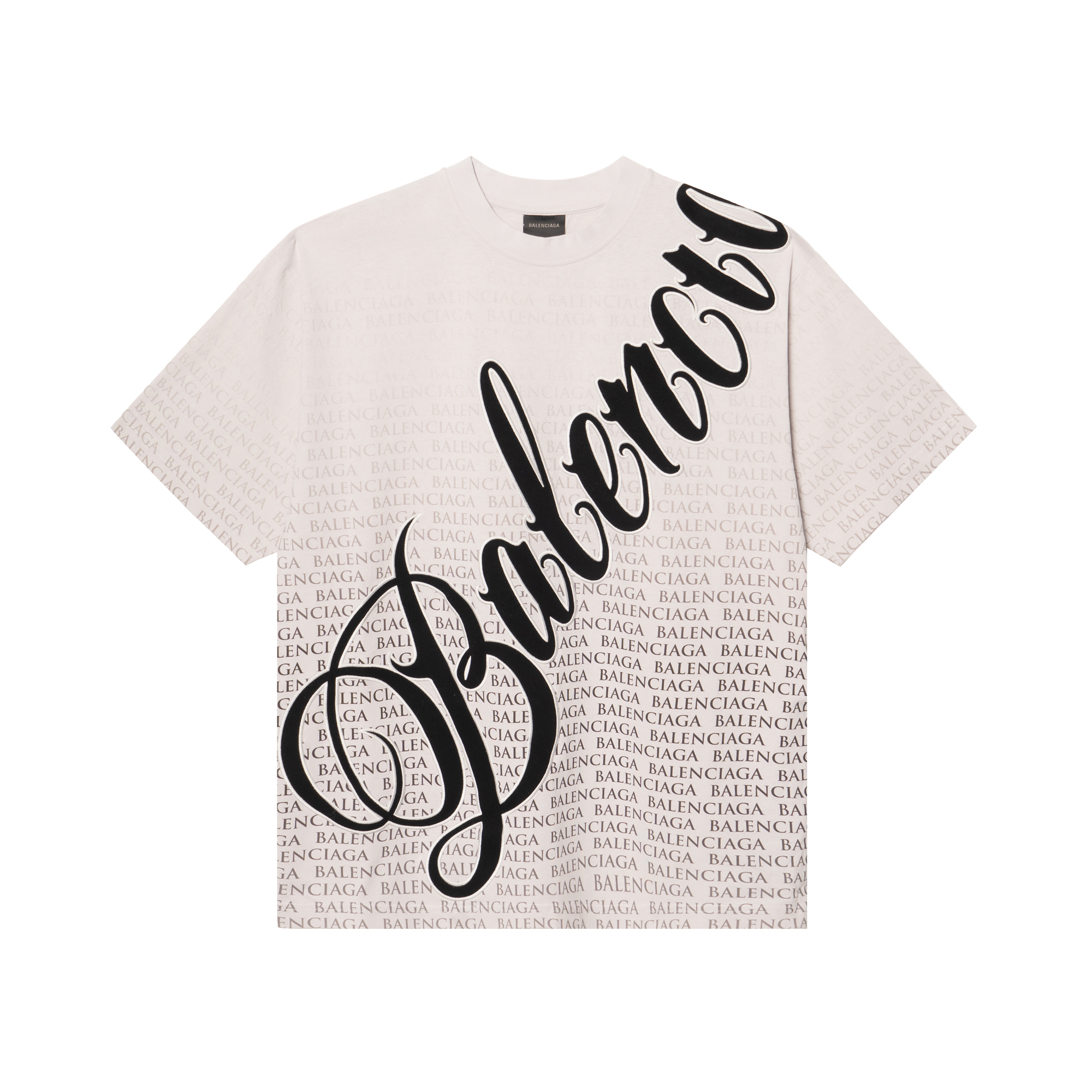 Мужская футболка Balenciaga SS26 (черная)