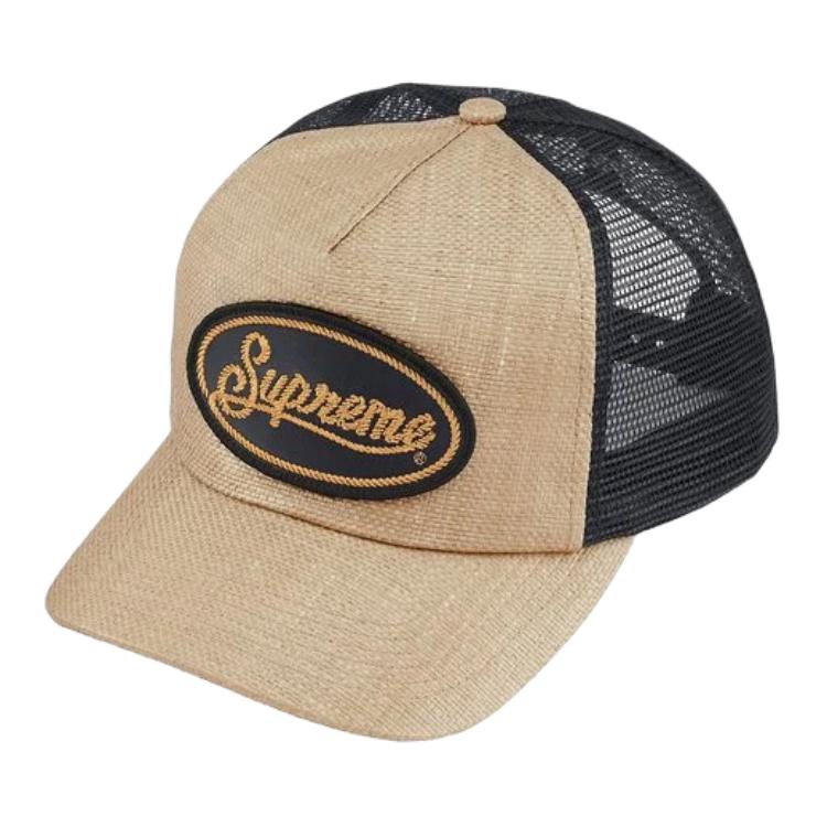 Кепка Supreme Raffia Mesh Back 5-Panel (разноцветная)
