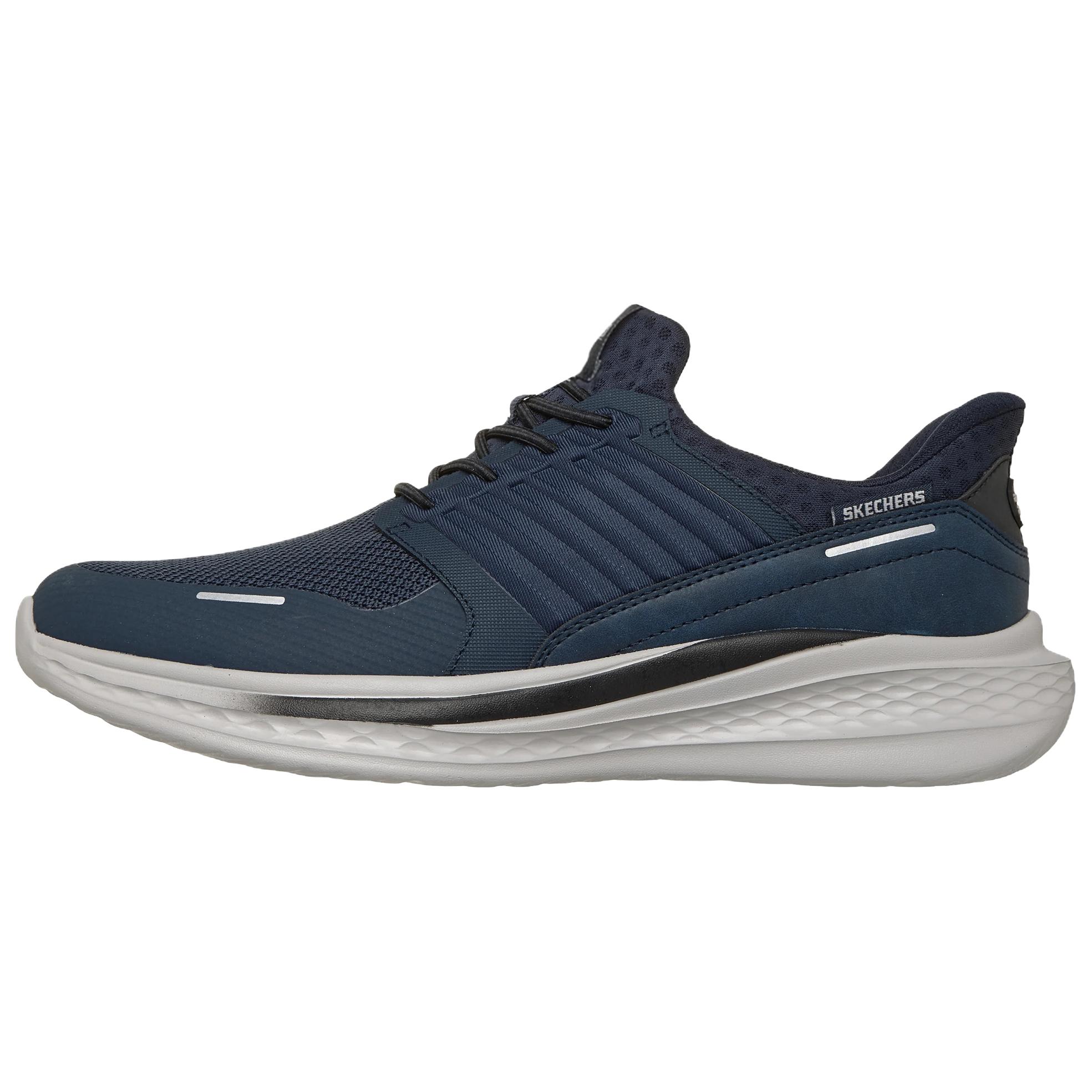 Мужские кроссовки Skechers SLADE Luter (сине-черные)