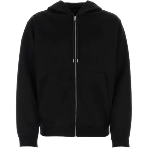 PRADA Zip Up Drawstring Hoodie