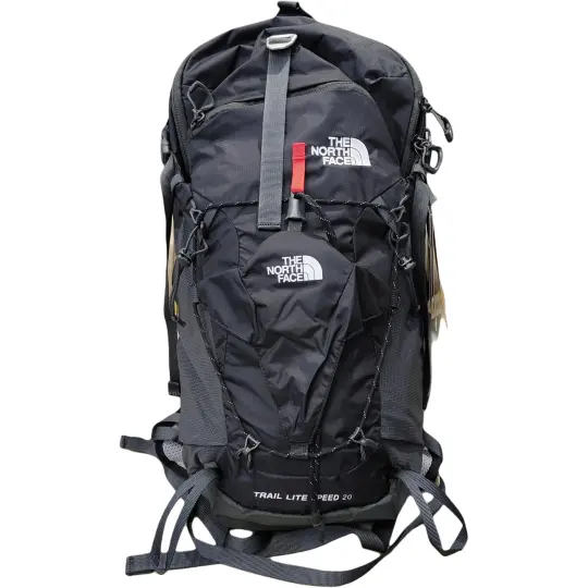 THE NORTH FACE 20L Простой спортивный рюкзак для путешествий Пеший туризм Многофункциональный универсальный практичный рюкзак S/M Уличная сумка Тканевая сумка Universe Черный Унисекс Парный стиль