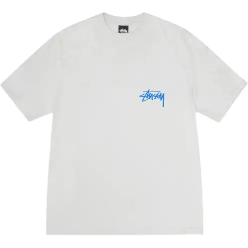 Stussy SS24 Beat Crazy Tee Fog