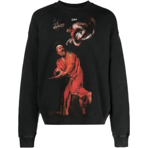 OFF-WHITE S Matthew Skate Crewneck Sweatshirt