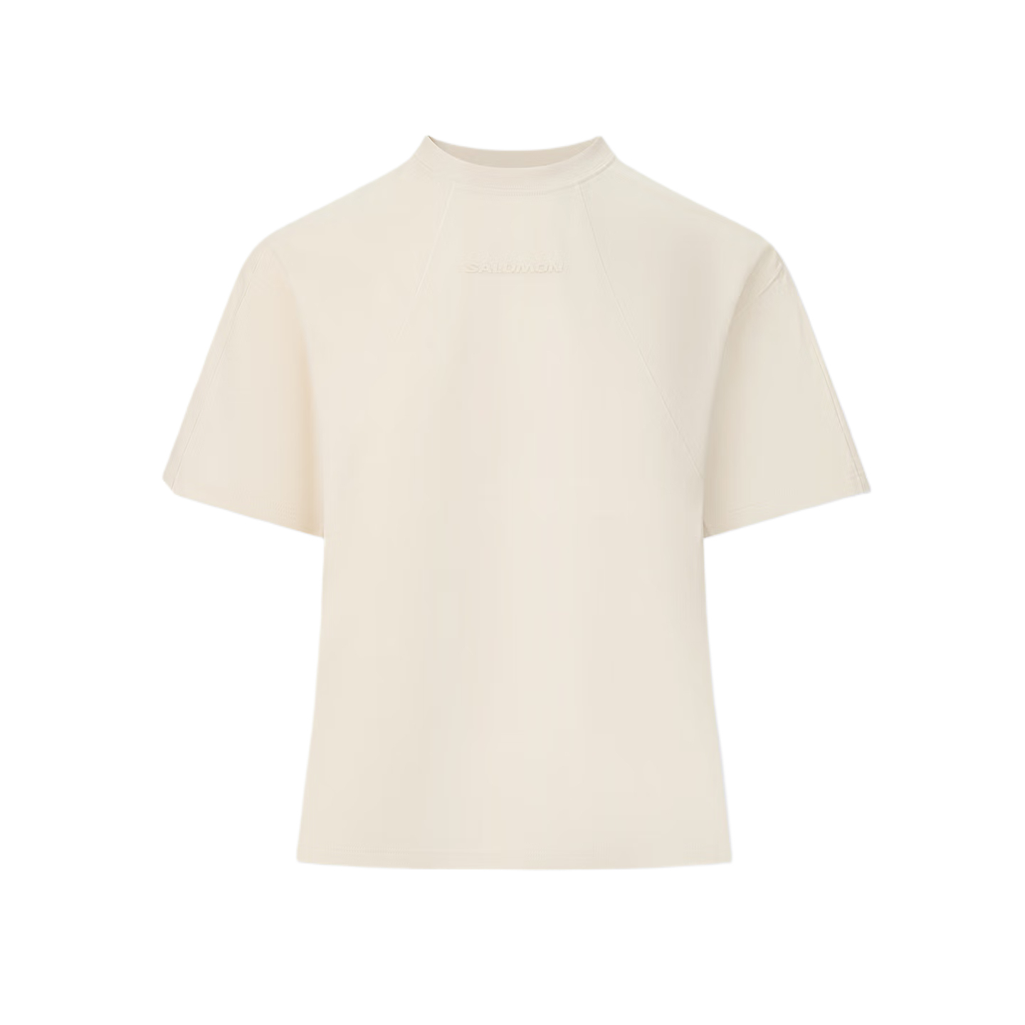 Женская футболка Salomon PL TECHY SS TEE SS26 (серые оттенки)
