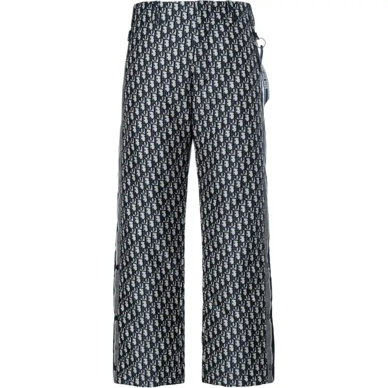 DIOR Casual Pants Unisex Blue Moderate Straight Fit Pants