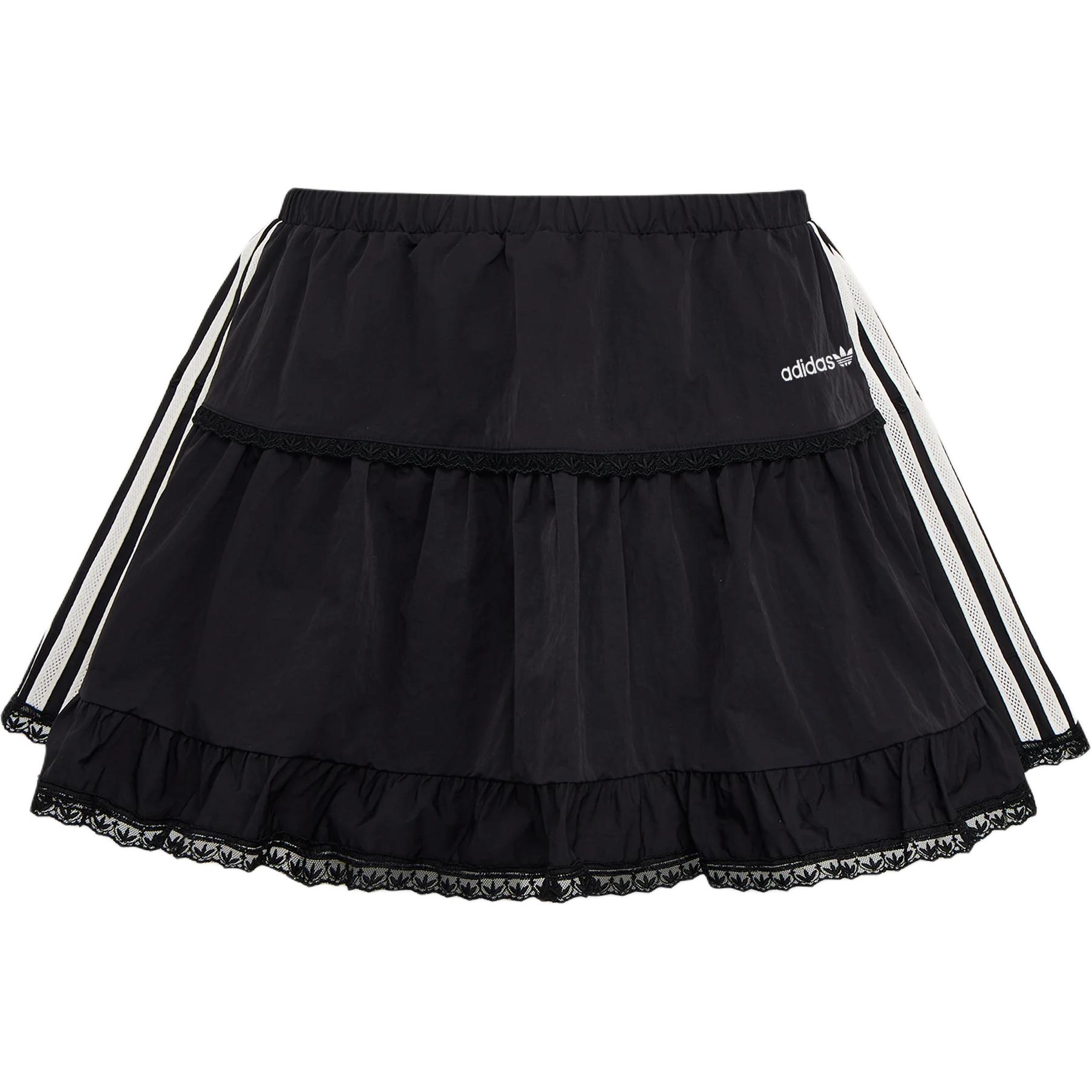 Женская юбка adidas originals SHORT SKIRT (черная)