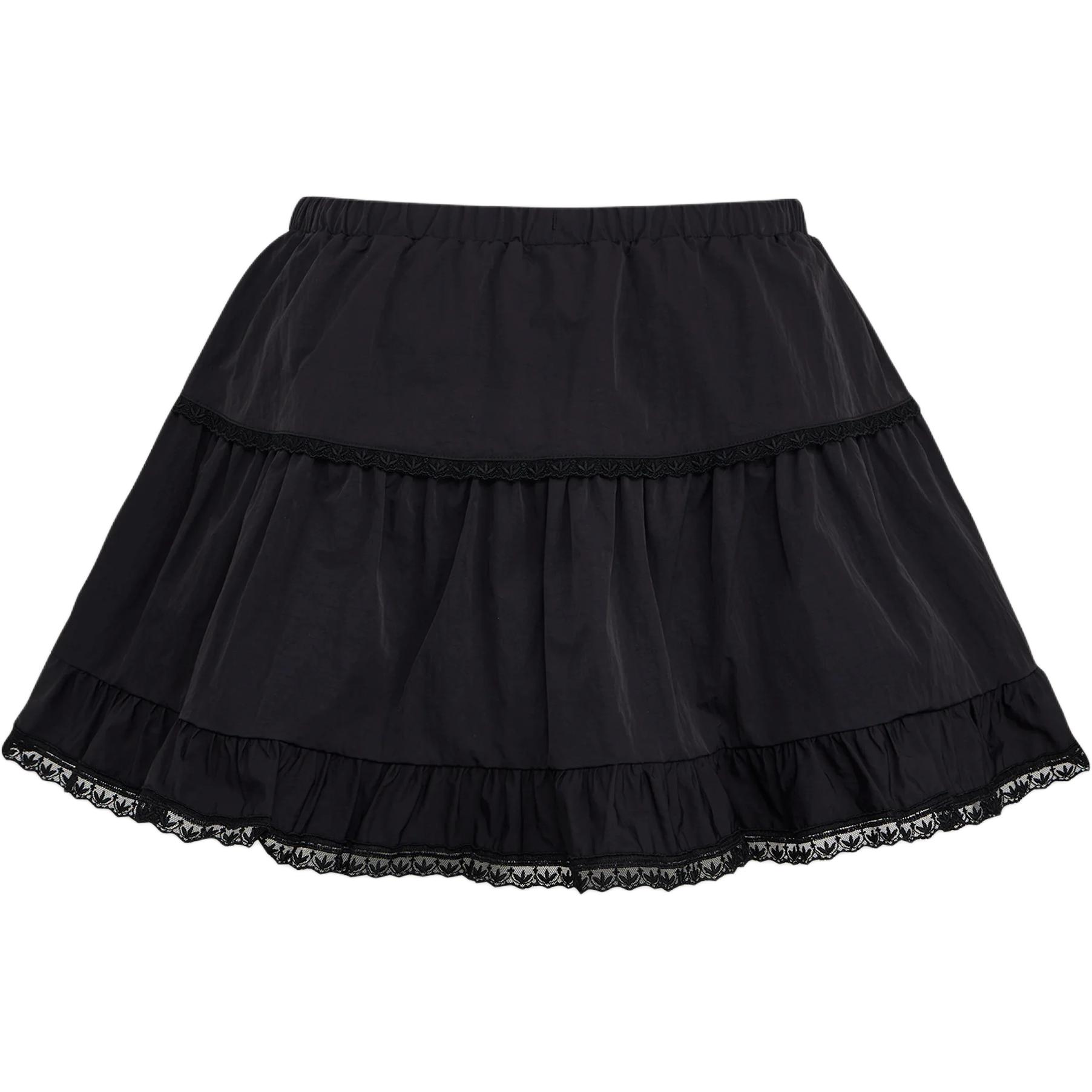 Женская юбка adidas originals SHORT SKIRT (черная) — фото 2