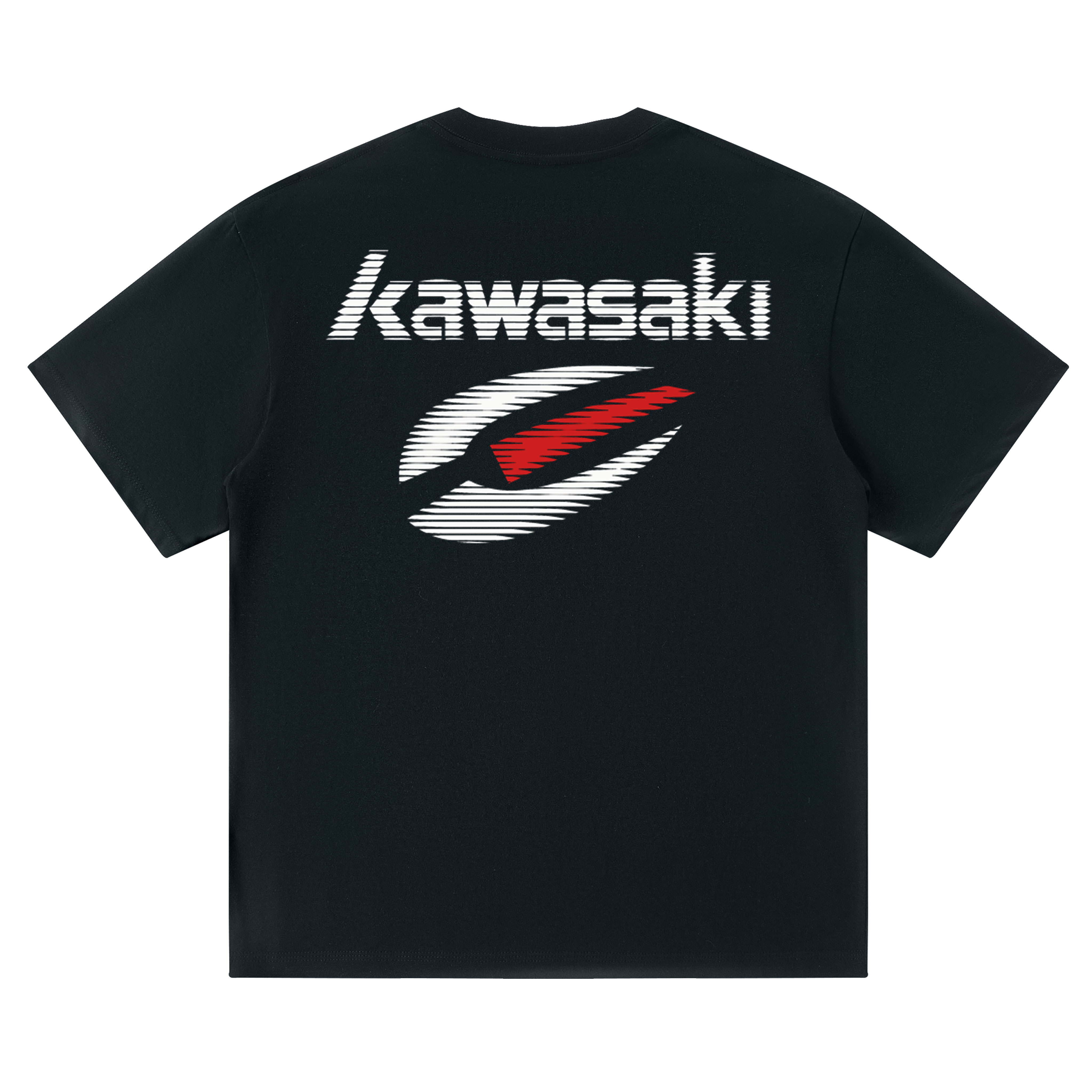 Футболка Kawasaki 260G (серая)