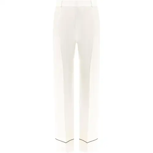 Loro Piana Straight Leg Satin Trousers