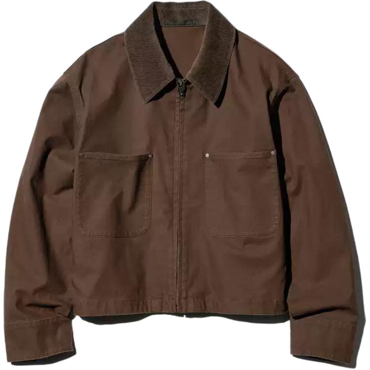 Женская куртка UNIQLO SS26 (бежевая)