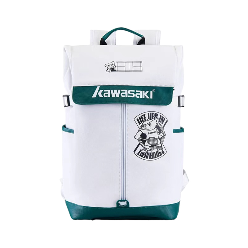 Рюкзак Kawasaki (бело-зеленый)