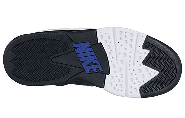 Мужские Nike Air Force Max Charm (бело-черно-синие) — фото 4
