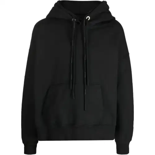 Palm Angels star-patch cotton hoodie