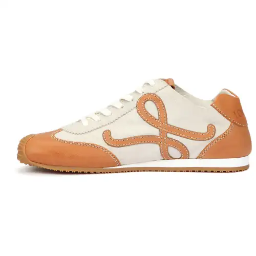 LOEWE Ballet Runner 2.0 Low top Casual Shoes Women's Beige Brown