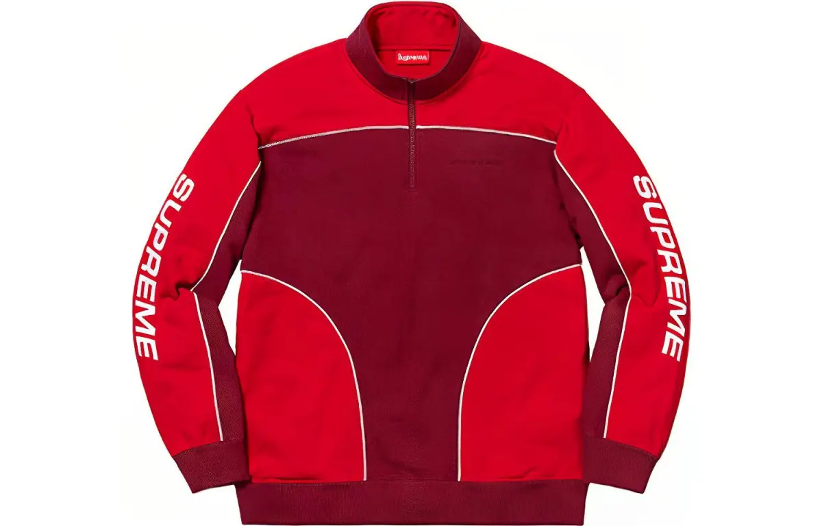 Supreme Speedway Half Zip Sweatshirt