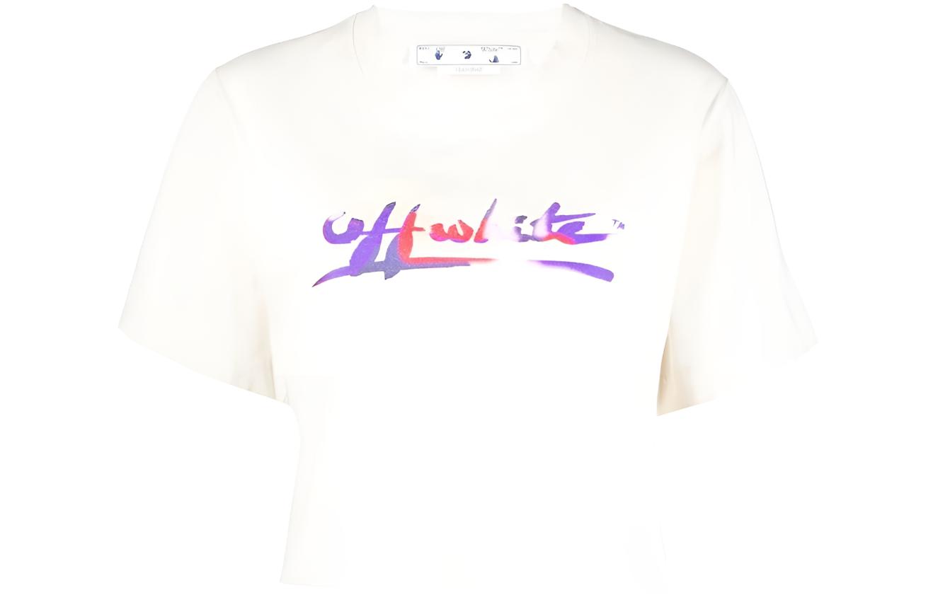 Женская футболка OFF-WHITE (черная)