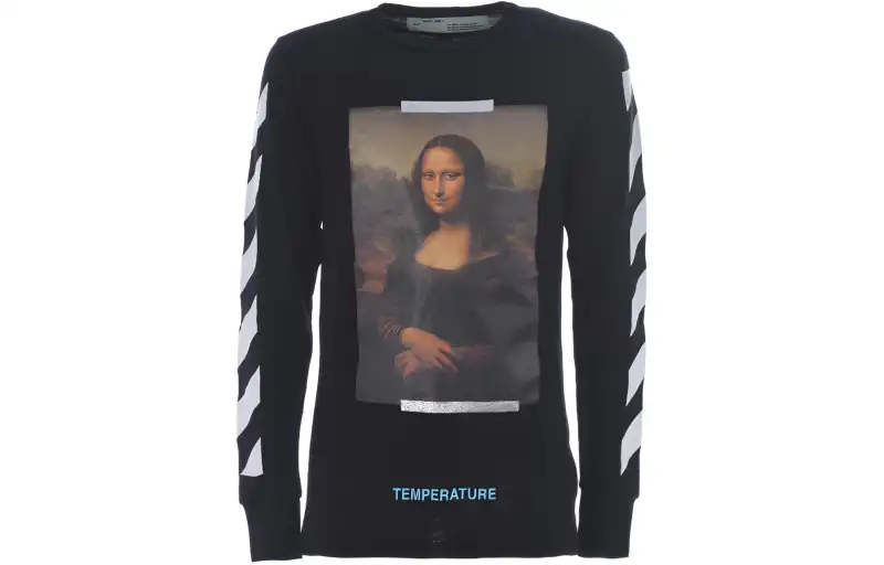OFF WHITE T Shirt, Regular Fit Men's Black