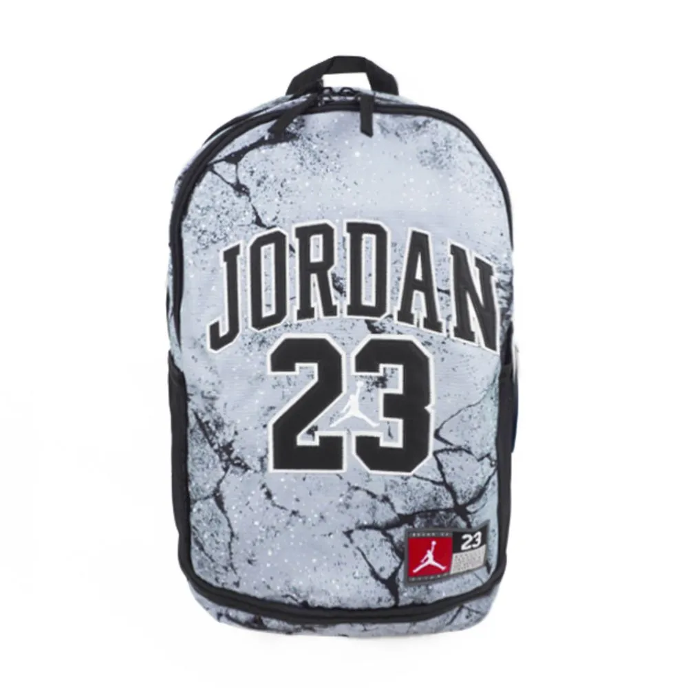 Jordan Polyester Backpacks Unisex Gray & Black