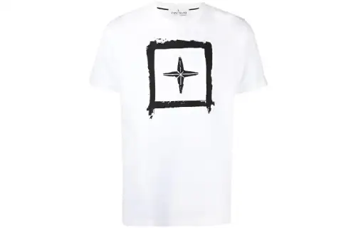 STONE ISLAND T Shirt Men's White