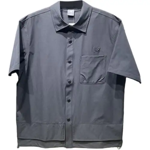 New Balance Shirts Men's Black Lapel Moderate
