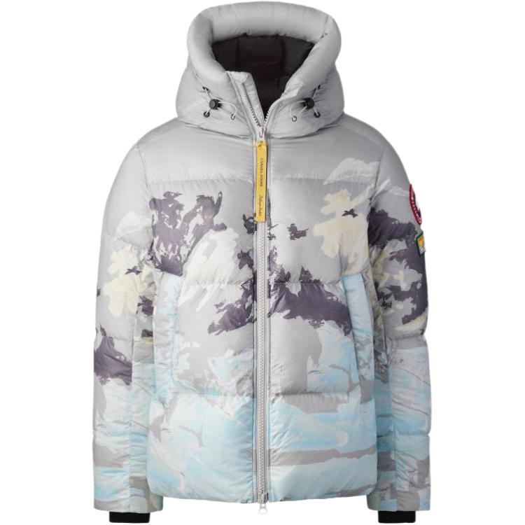 Худи Canada Goose NBA x KidSuper (серое)