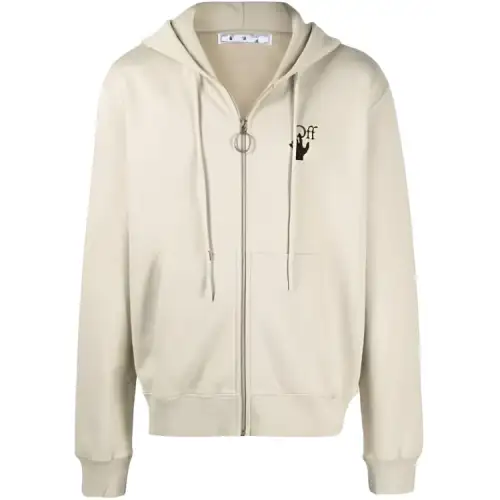 OFF WHITE Sweatshirt Men's Ecru