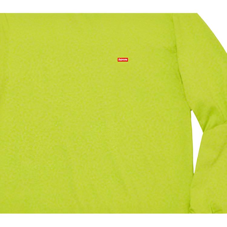 Худи Supreme SS20 Week 4 Small Box L/S Tee LogoT (серое) — фото 3