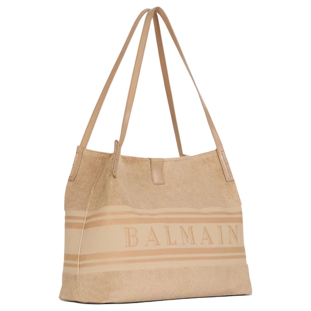 Унисекс сумка BALMAIN (коричневый) — фото 3