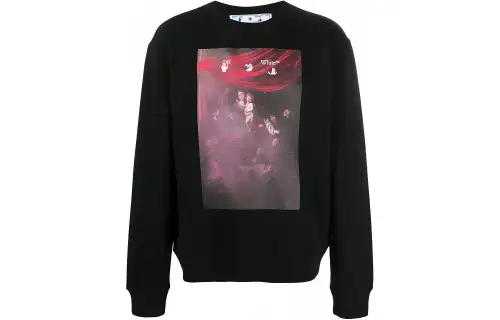OFF WHITE SS21 Sweatshirt Men's Black