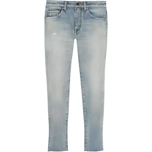 SAINT LAURENT SS22 Jeans Women's Blue