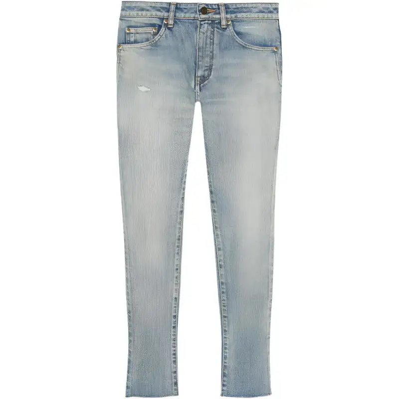 SAINT LAURENT SS22 Jeans Women's Blue