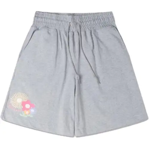 Converse Casual Shorts Women's Gray Moderate