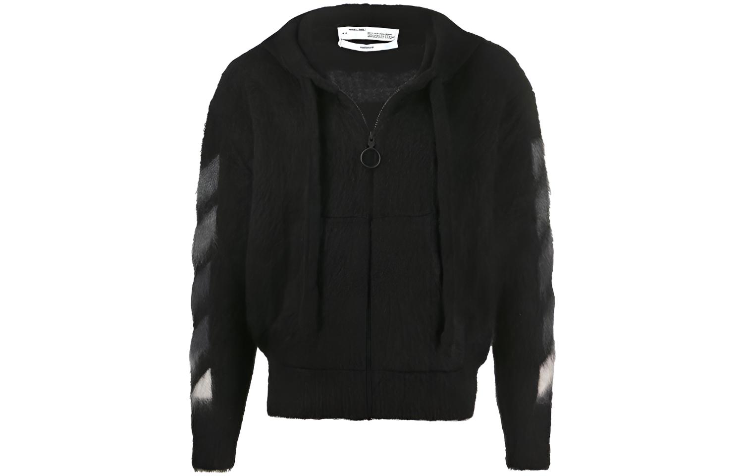 Мужское худи OFF-WHITE Back Print (черное)