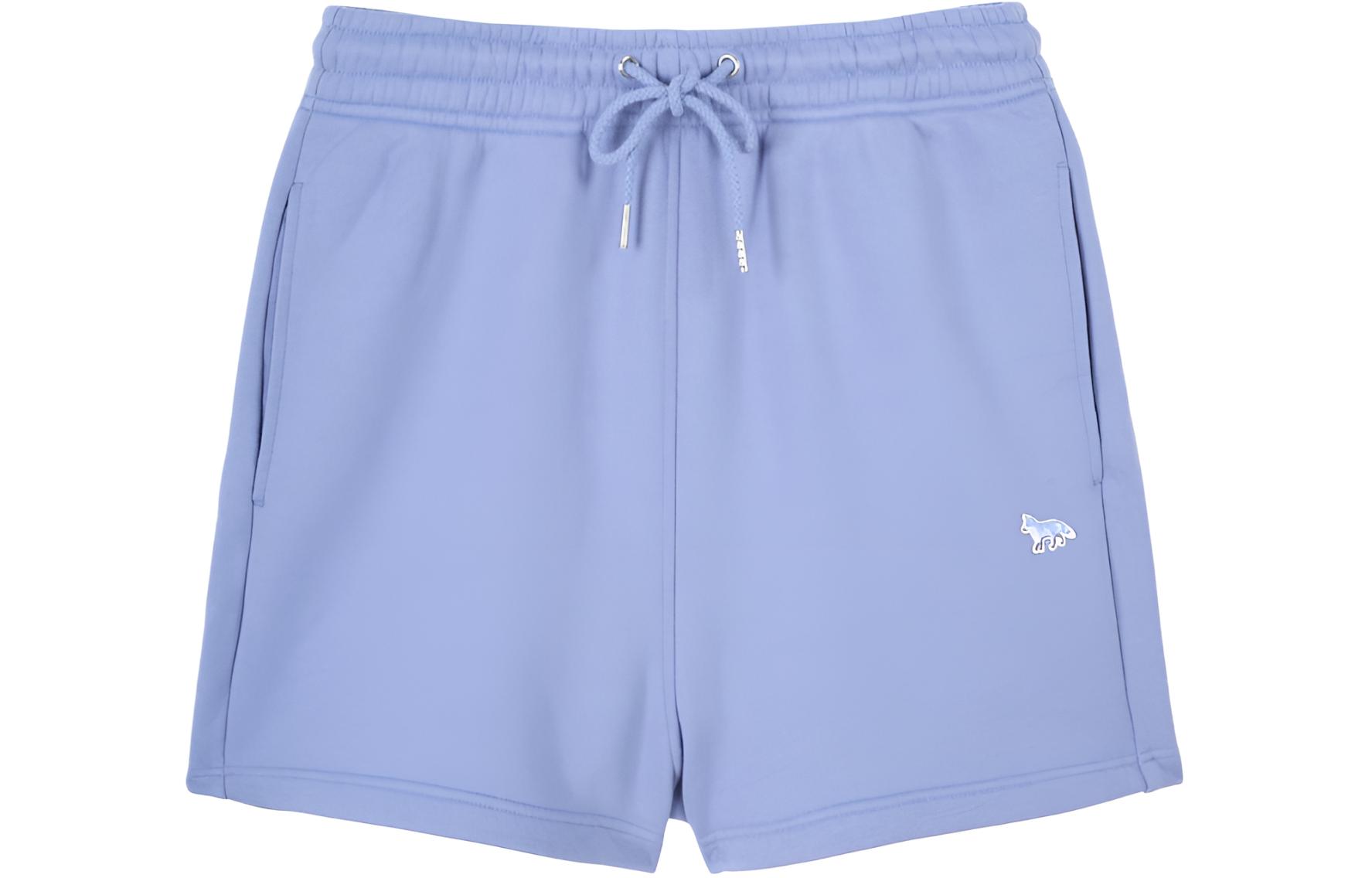 Женские шорты Maison Maison Kitsune BABY FOX SS24 (синие)