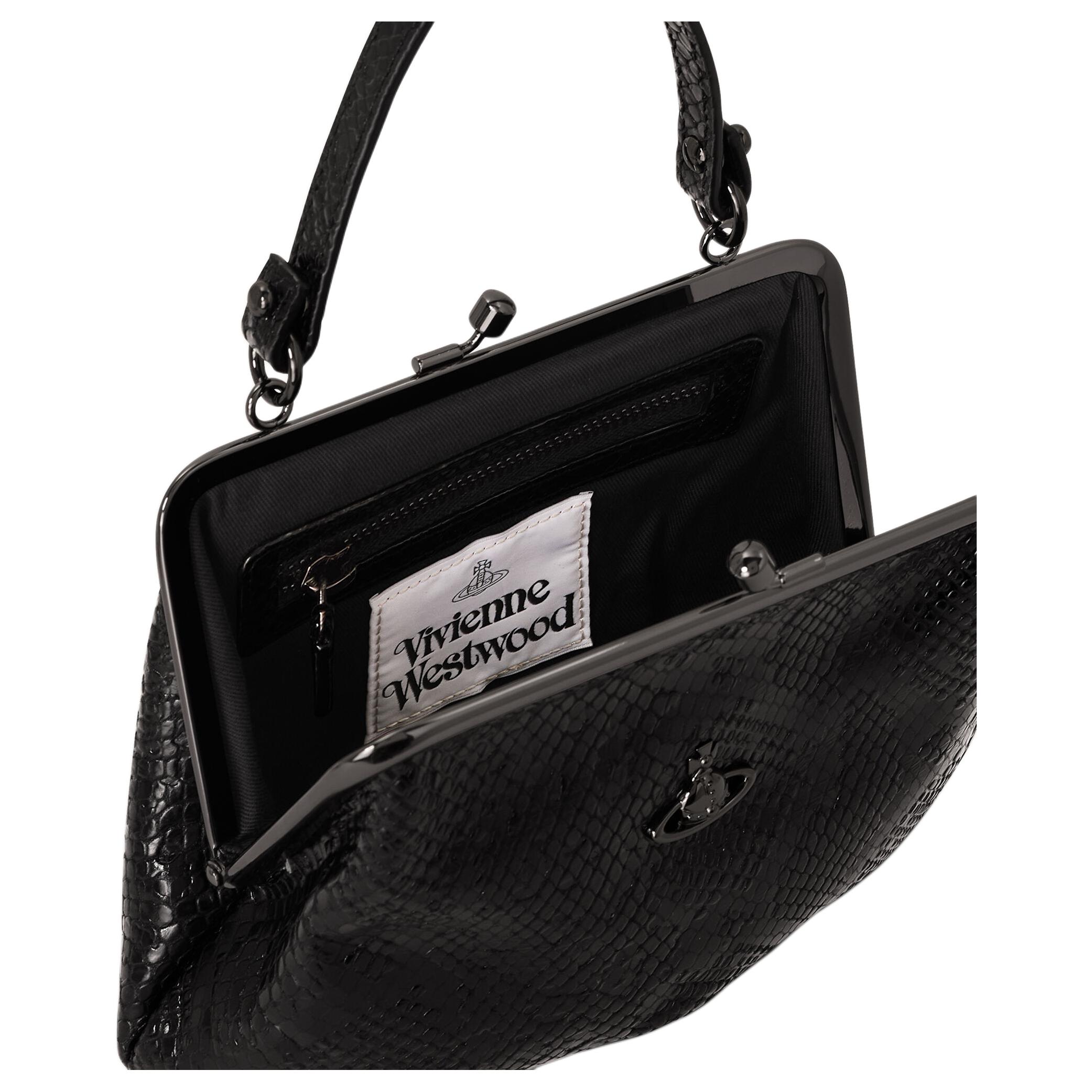 Женская сумка Vivienne Westwood Granny Frame (черный) — фото 4