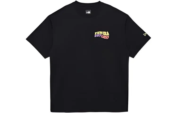 New Era SS22 T Shirt Unisex Black