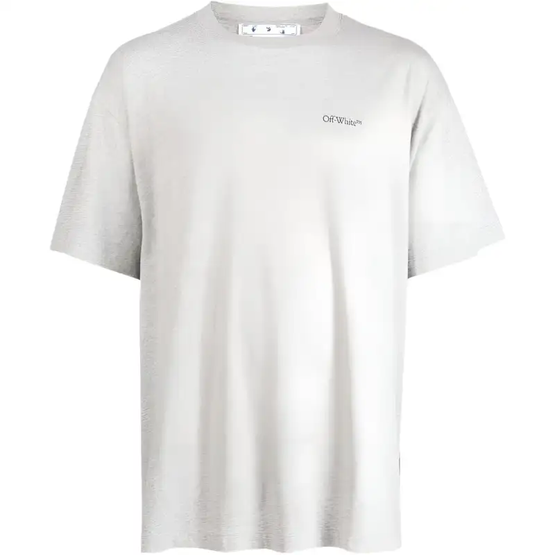 OFF WHITE T Shirt Regular Fit Men's Gray