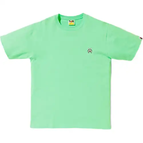 A BATHING APE Shark Series T Shirt Unisex Green
