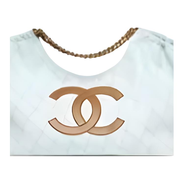 Женская сумка Chanel (голубой) — фото 3