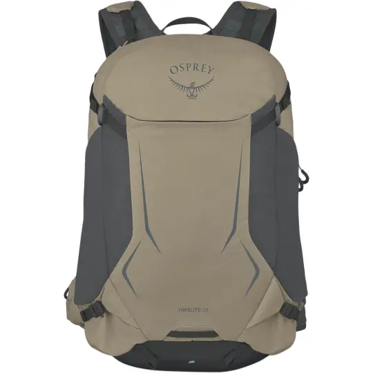 OSPREY 28L Hikelit Логотип бренда Контрастный цветной дизайн Уличная сумка Нейлон оливкового цвета Пара Стиль для мужчин и женщин