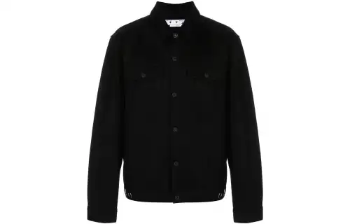 OFF-WHITE x Neen embroidered denim jacket