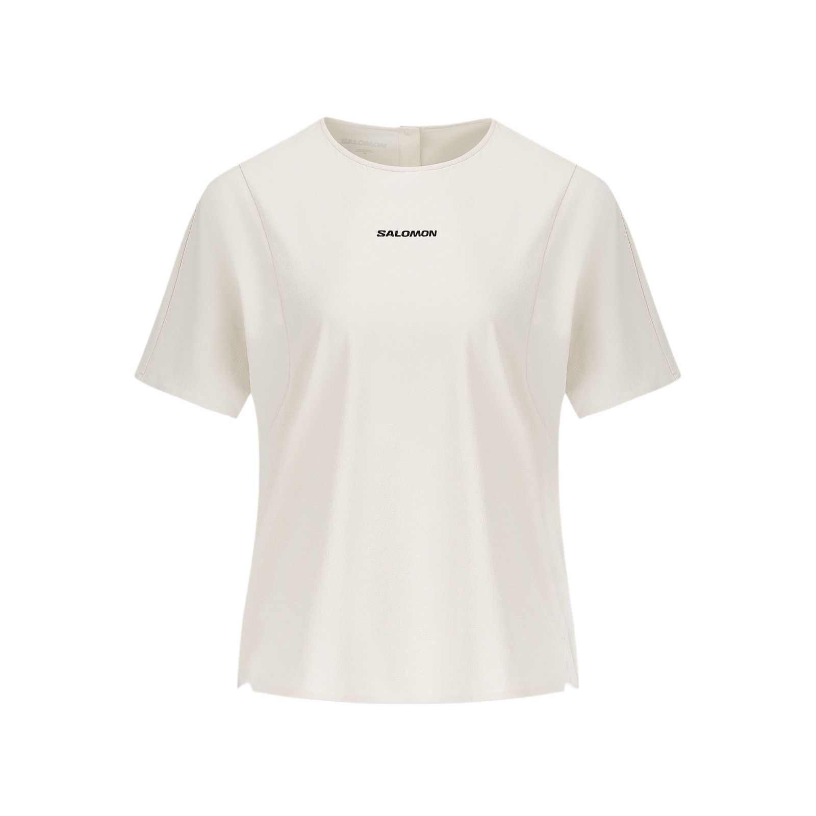Женская футболка Salomon SALOMON PL OD TRD SS TEE W T (бежевый)