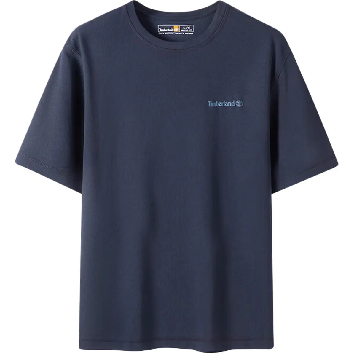 Timberland T-Shirts Men's Dark Sapphire/433 Crew Neck Moderate