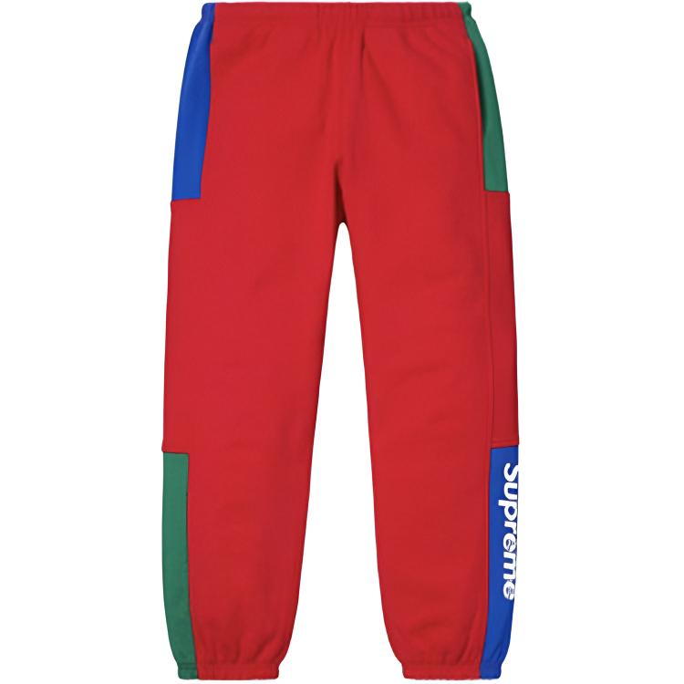 Штаны Supreme SS19 Side Logo (разноцветные)