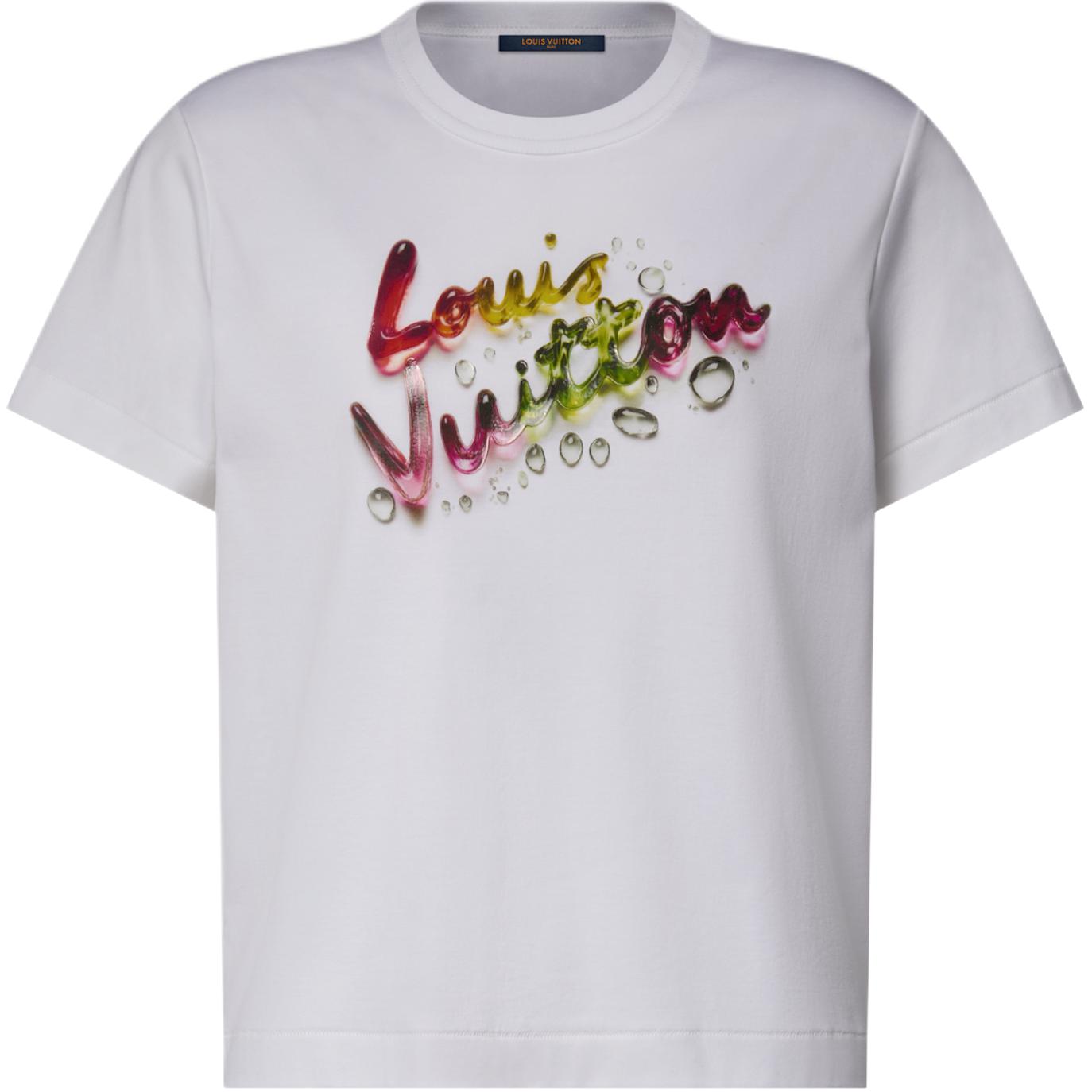 Женская футболка Louis Vuitton LOUIS VUITTON Resort SS26 T (белая)