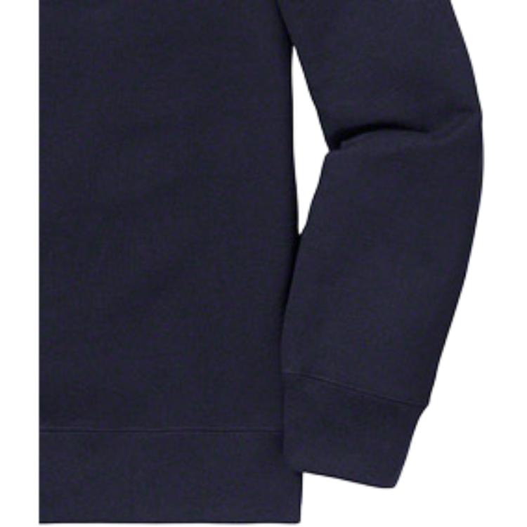Худи Supreme FW19 Week 8 Small Box Crewneck (темно-синее) — фото 4
